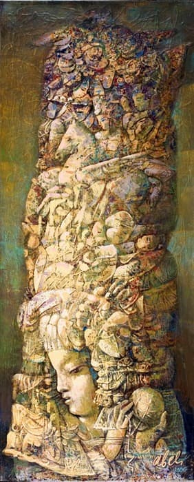 Картина — Oil on canvas (2009). Abel Karen Kazinyan.