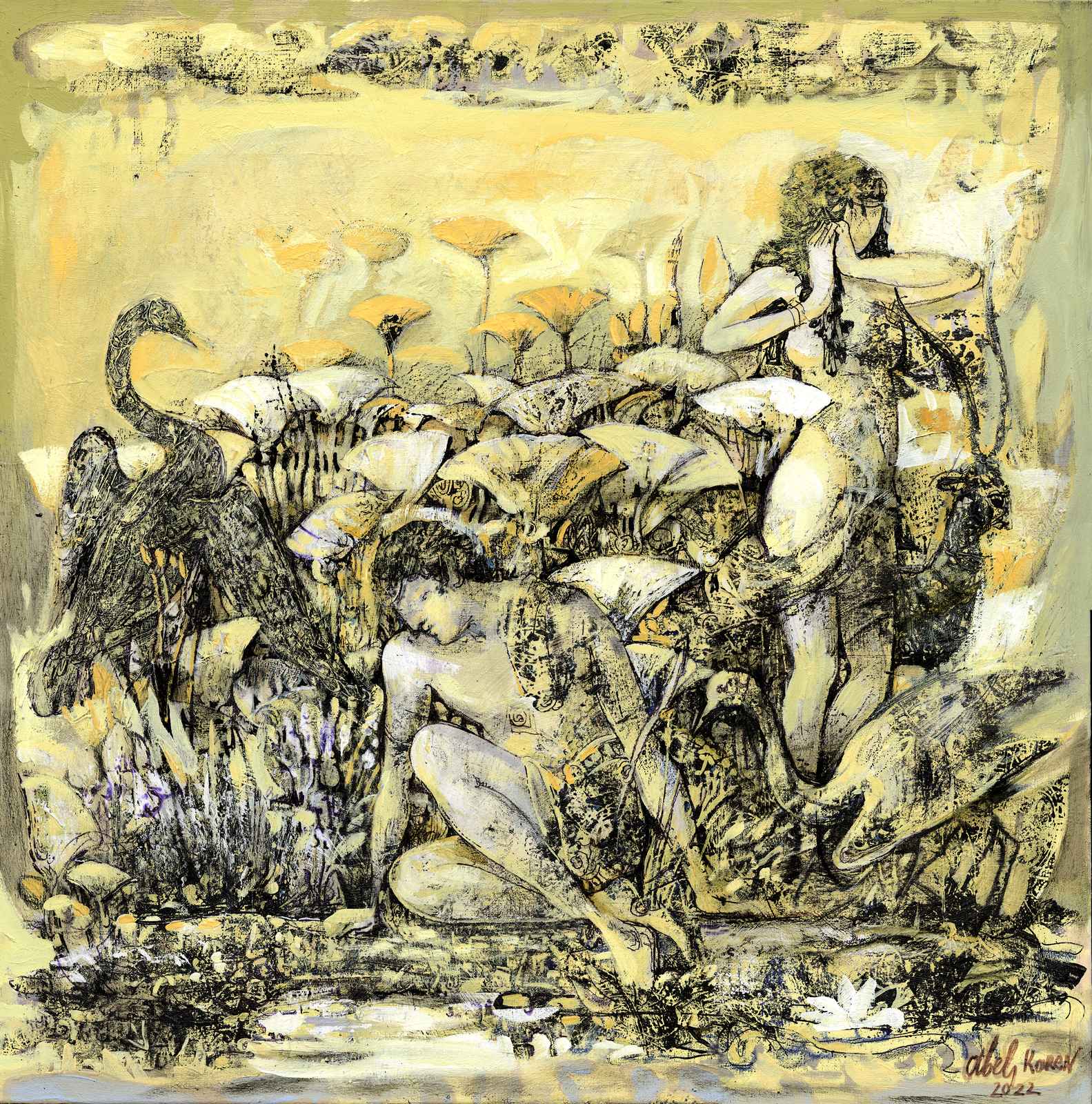 Картина — Oil on canvas (2018). Abel Karen Kazinyan.
