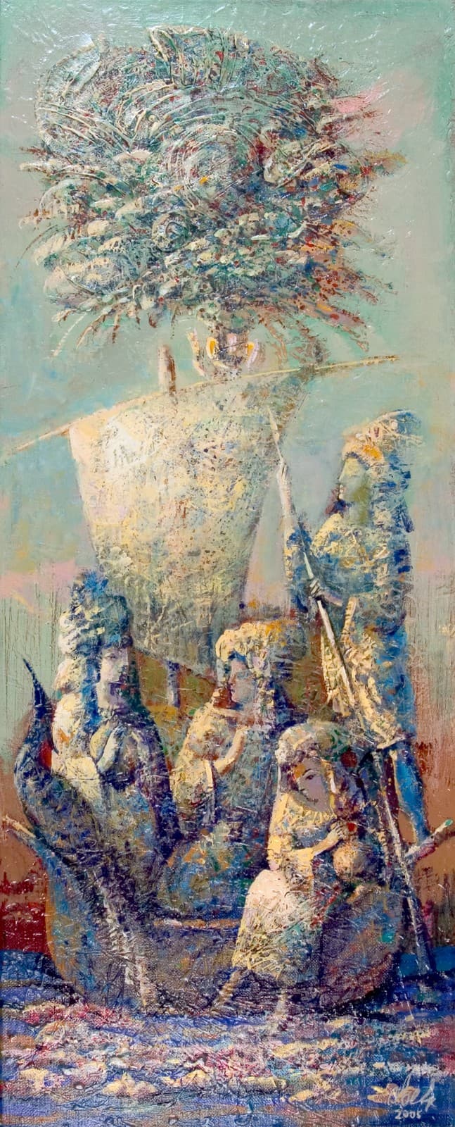Картина — Oil on canvas (2000). Abel Karen Kazinyan.