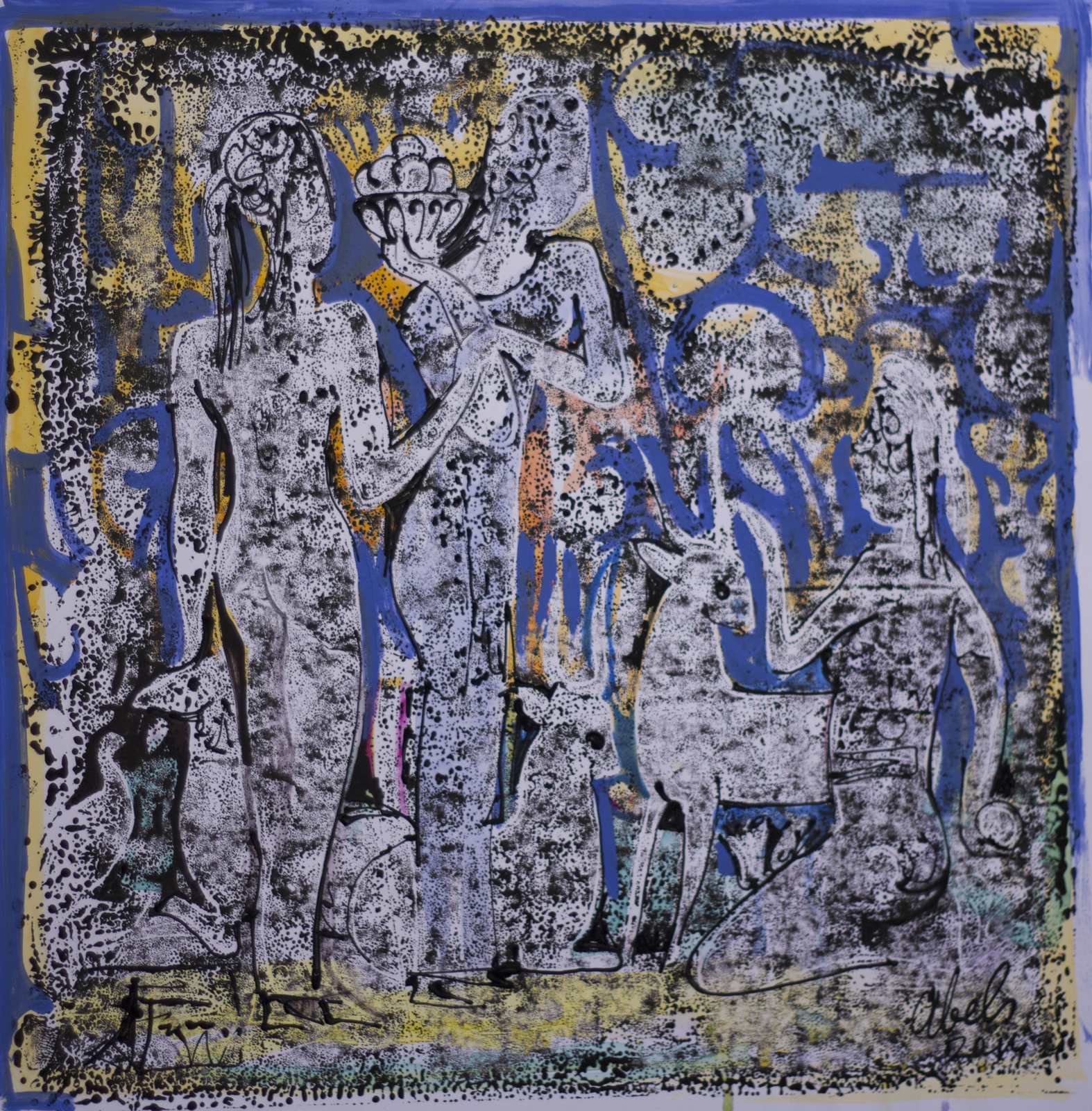 Картина — Oil on canvas (1997). Abel Karen Kazinyan.
