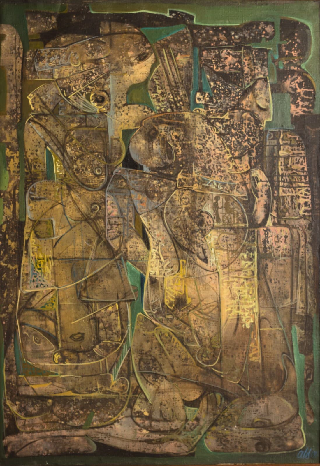 Картина — Oil on canvas (1997). Abel Karen Kazinyan.