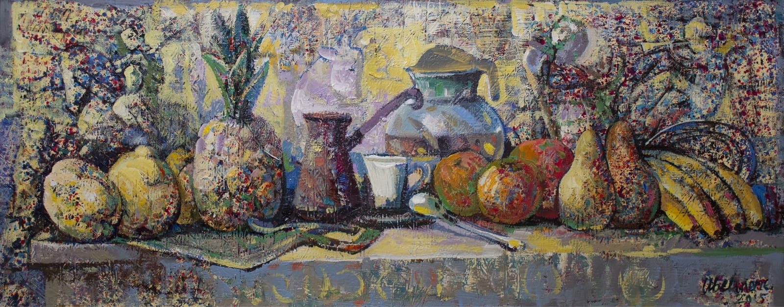 Картина — Mixed media on canvas (2008). Abel Karen Kazinyan.