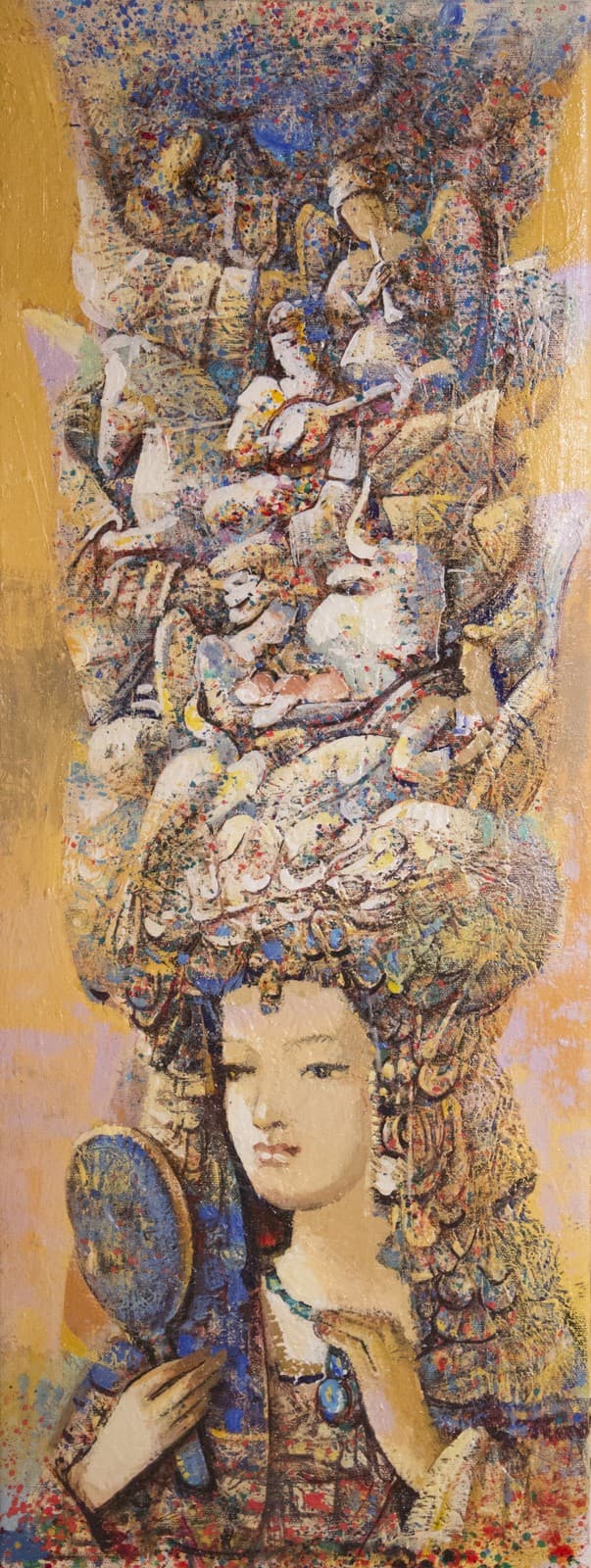 Картина — Mixed media on canvas (2002). Abel Karen Kazinyan.