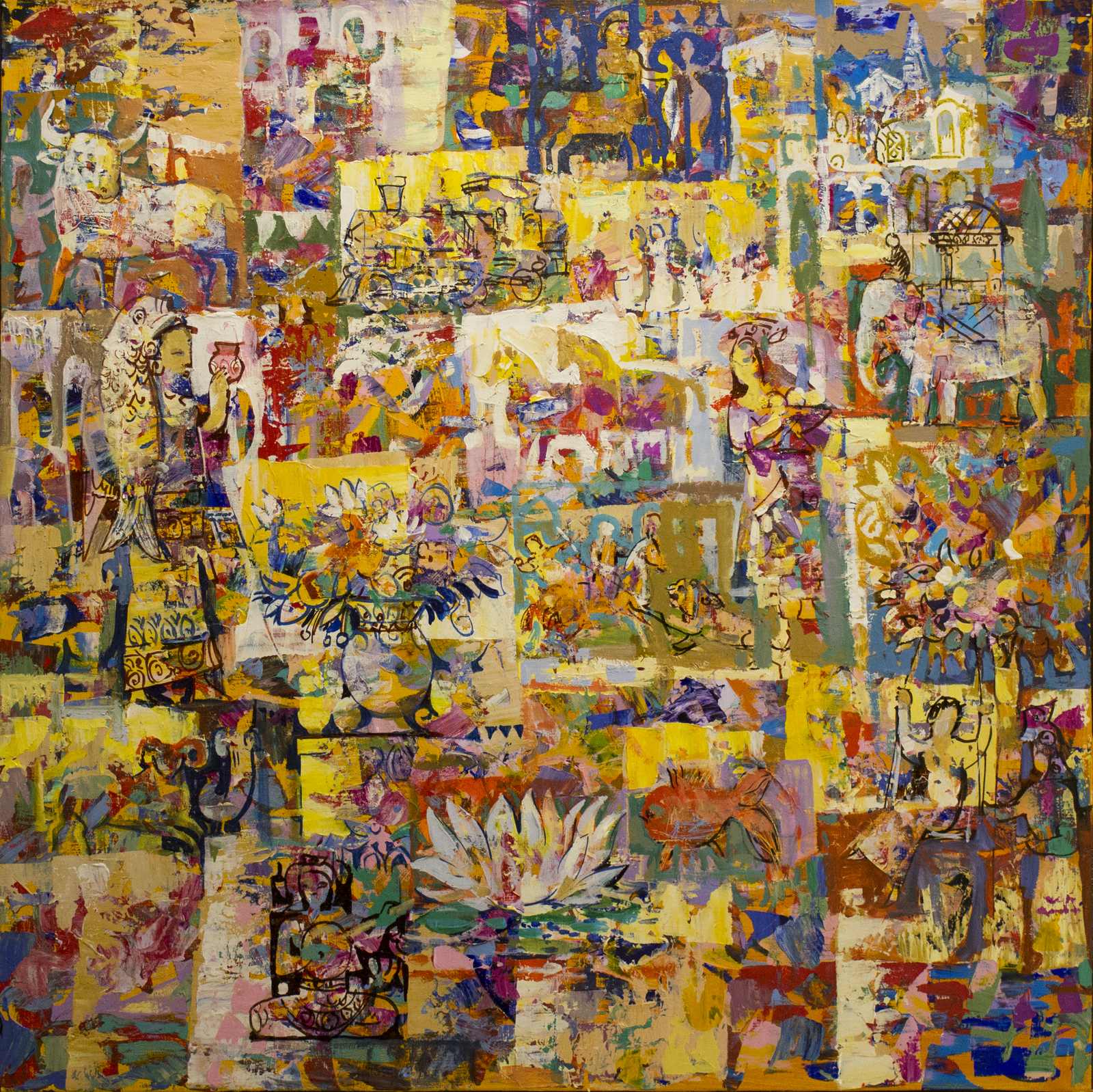 Картина — Oil on canvas (2015). Abel Karen Kazinyan.