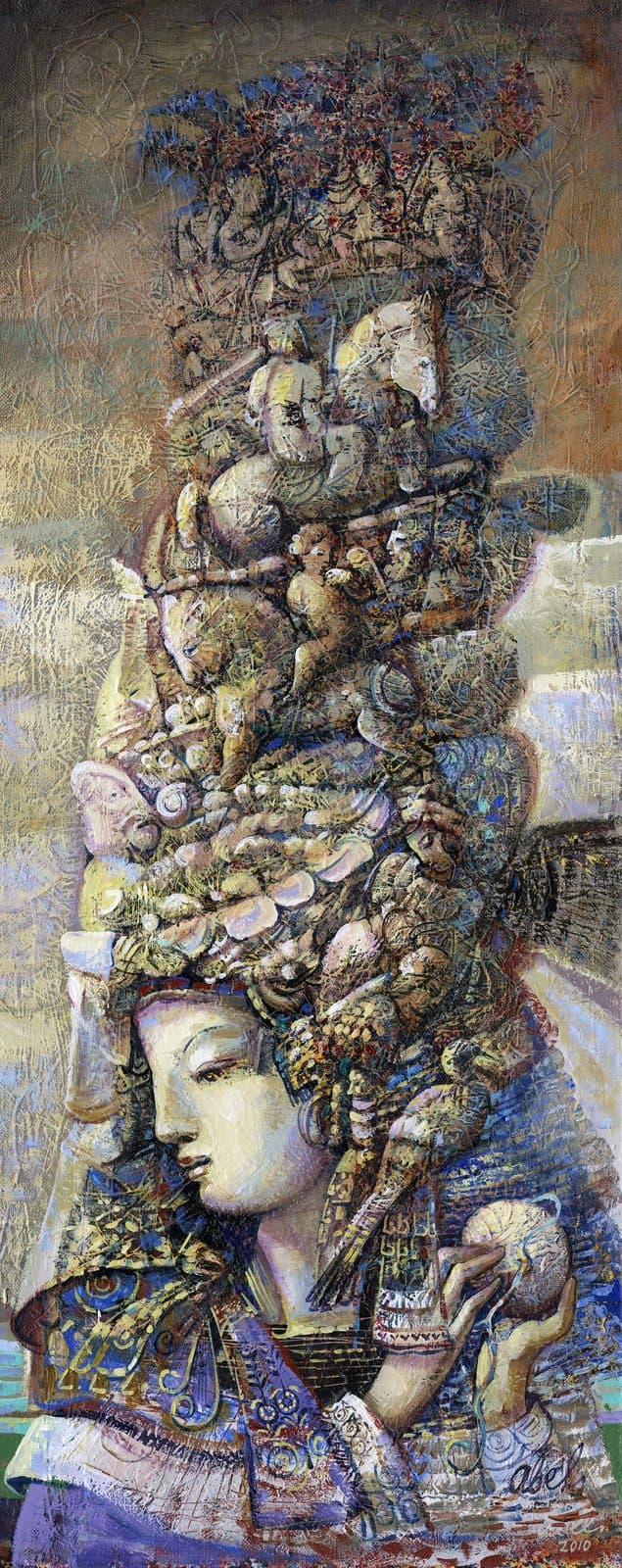 Картина — Mixed media on canvas (2005). Abel Karen Kazinyan.