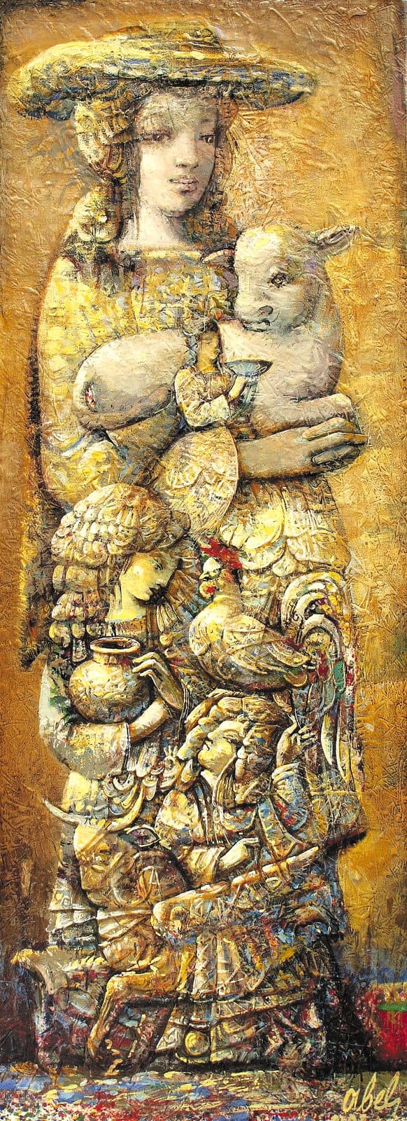 Картина — Oil on canvas (2021). Abel Karen Kazinyan.