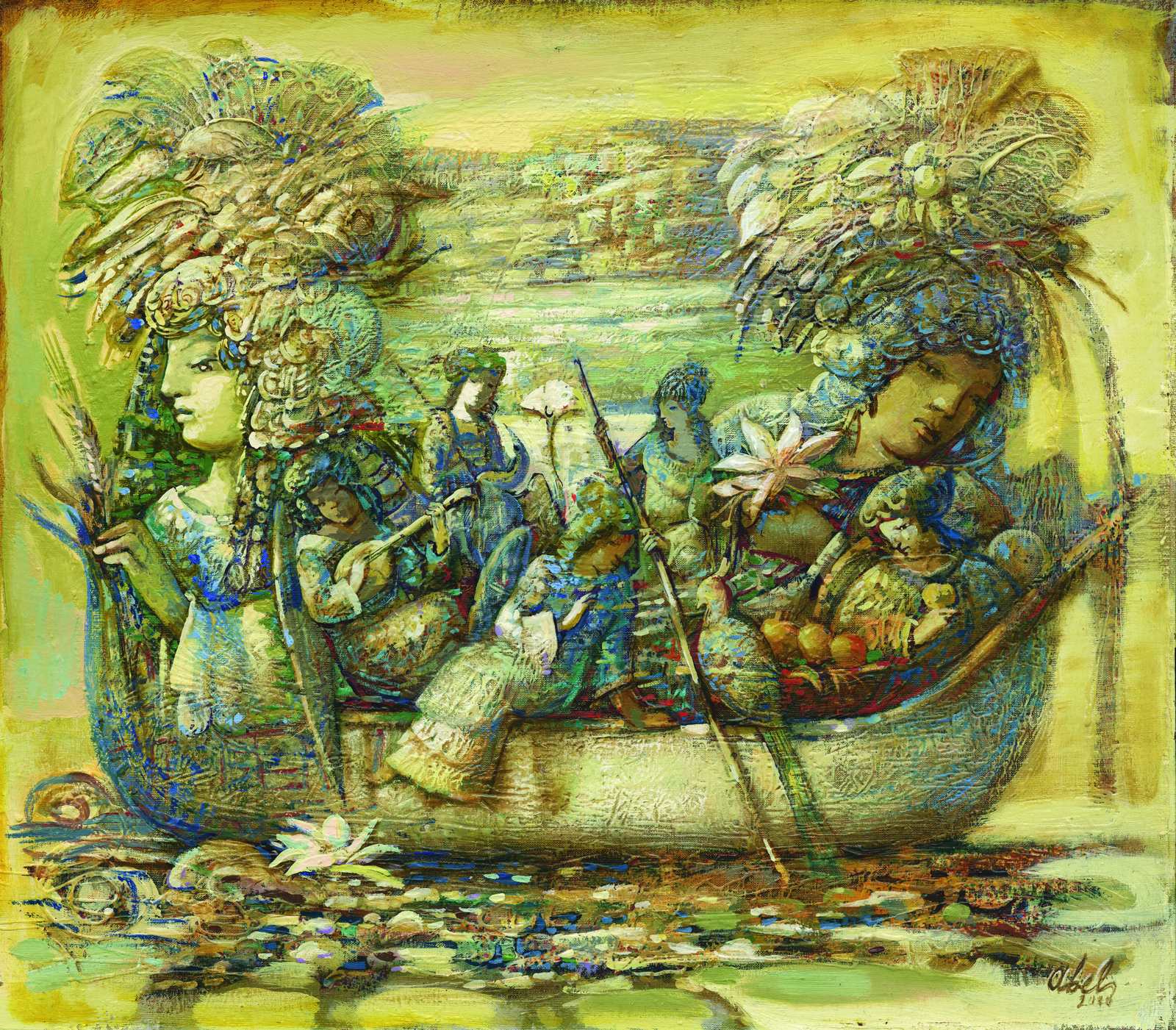 Картина — Oil on canvas (1998). Abel Karen Kazinyan.